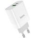 Hoco C80A Charging (EU) Adapter With Type C & Type A Port (No Cable)